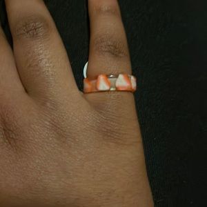 Resin made strawberry rings